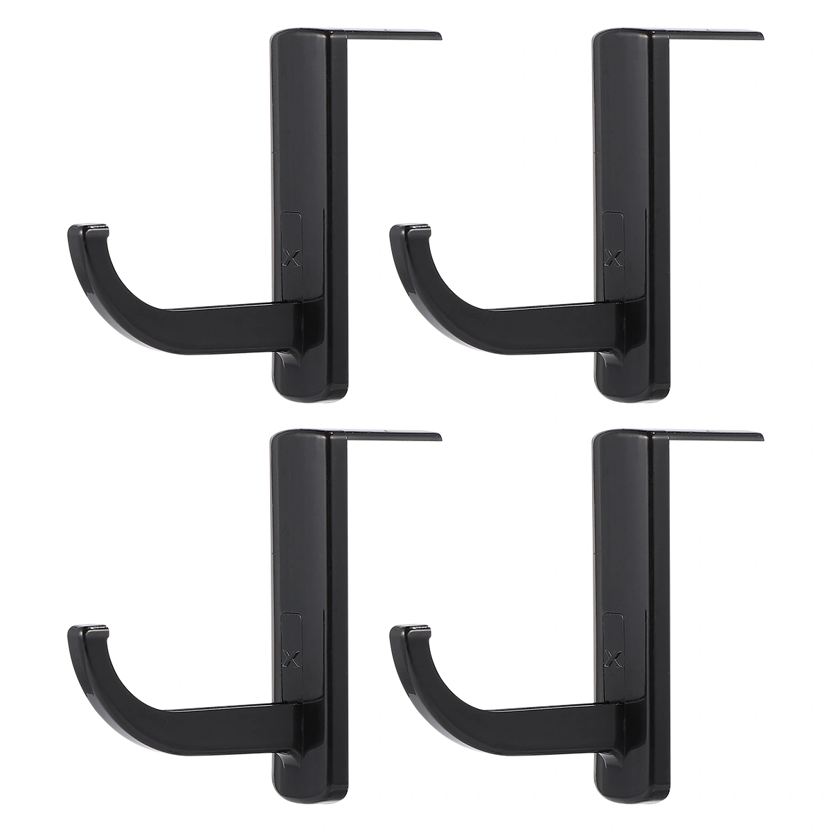 4pcs Internet Cafe Headset Dedicated Hook Computer Headset Storage Device Hook