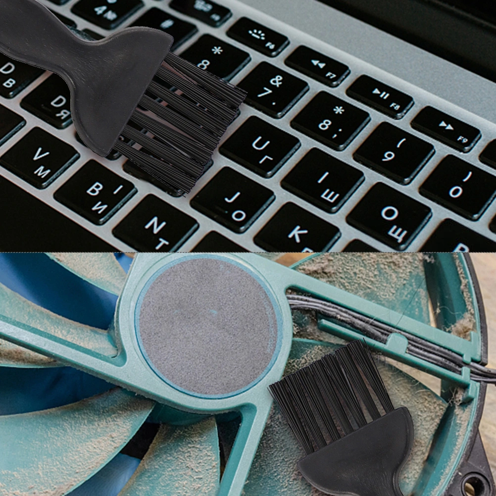 1 Set of Keyboard Brushes Anti Static Brushes Computer Cleaning Tools Portable Anti Static Brushes