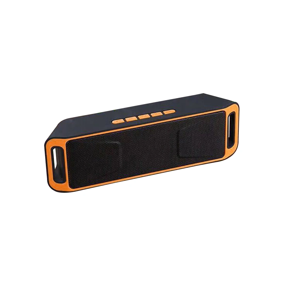 Mini Portable Wireless4.0 Speaker Subwoofer USB Flash FM Radio Stereo MP3 Player (Orange)
