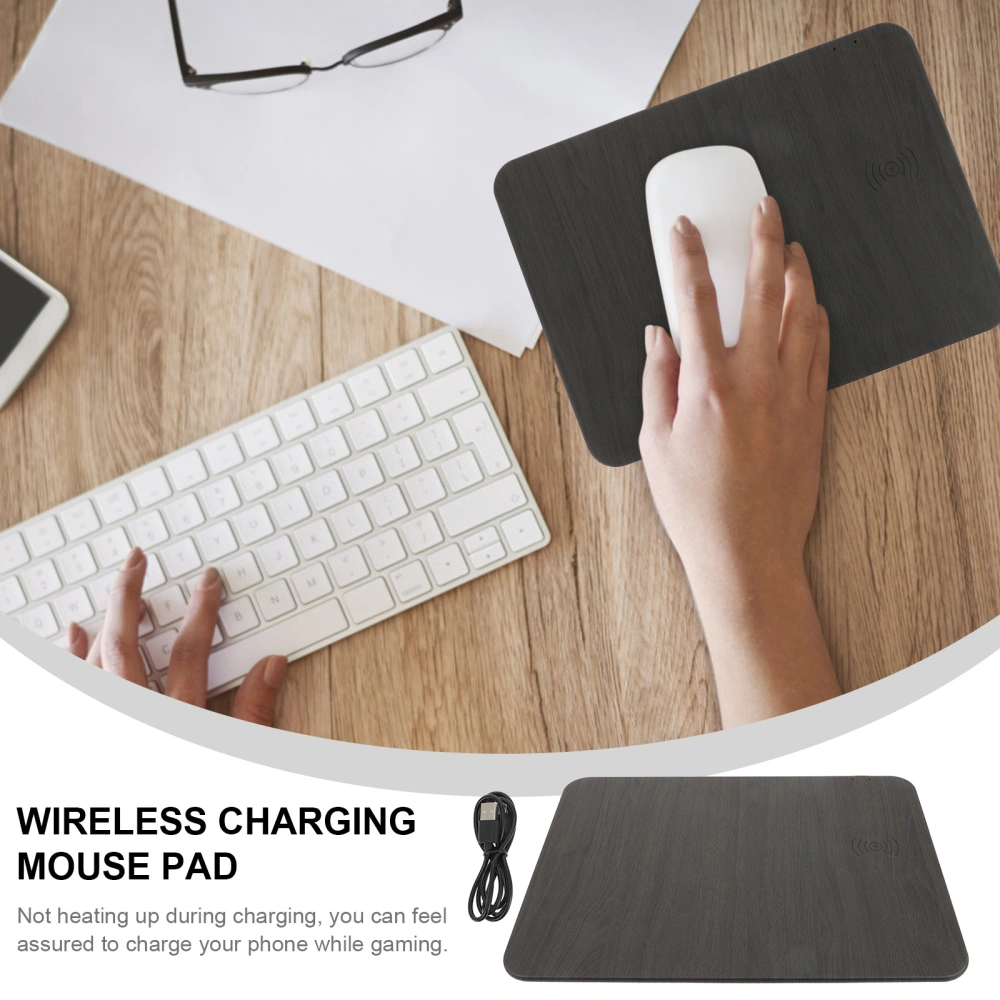 Wireless Charging Mouse Pad Gaming Mousepad 15W Computer Gaming Mouse Mat