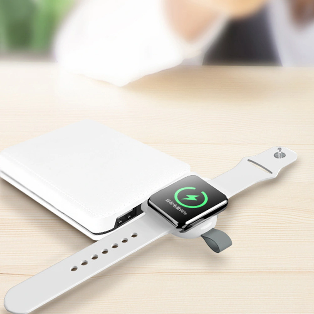 USB Magnetic Power Charger Watch Charger Fast Portable Professional Durable Compatible With Apple Watch (White)