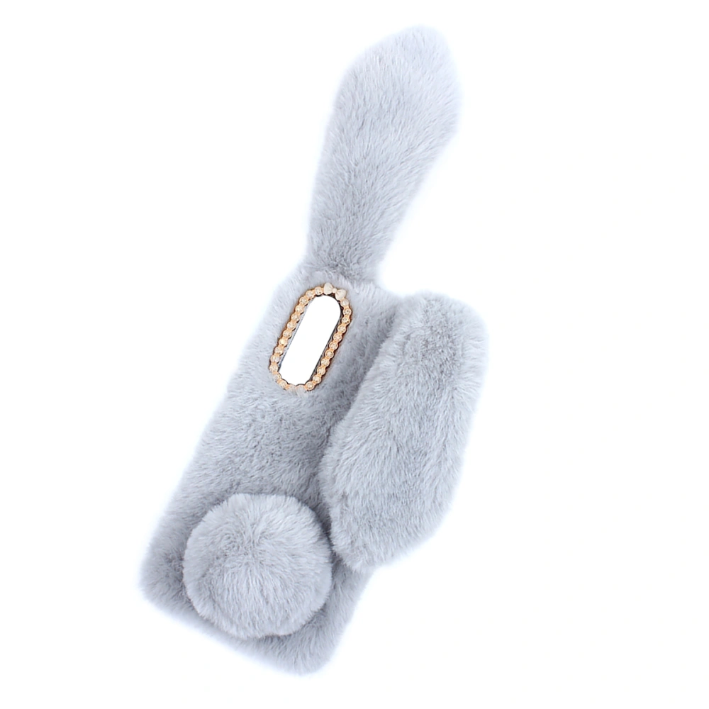 Plush Shell Compatible for Galaxy A50 Rabbit Ear Shape Phone Case