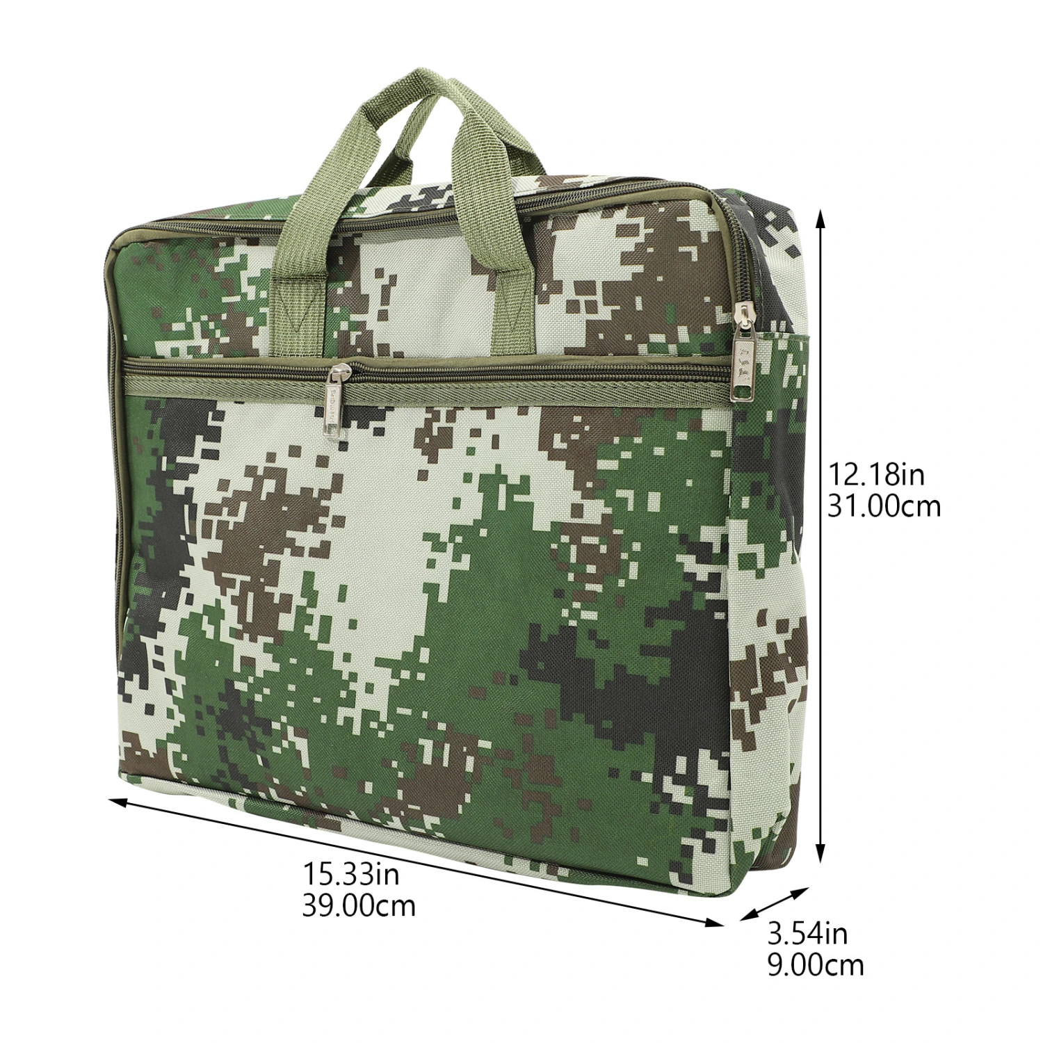 Camouflage Business Briefcase Computer Storage Pouch Laptop Carrying Bag