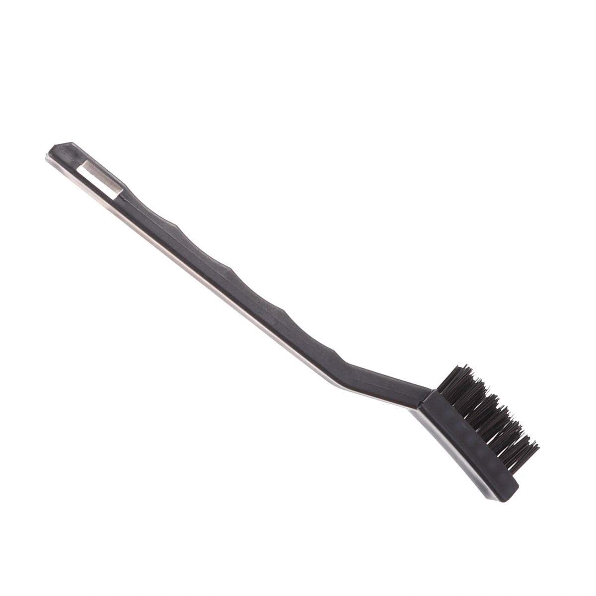 5pcs 7-inch 3 Row Plastic Handle PCB Circuit Board Anti Static Brush (Black)