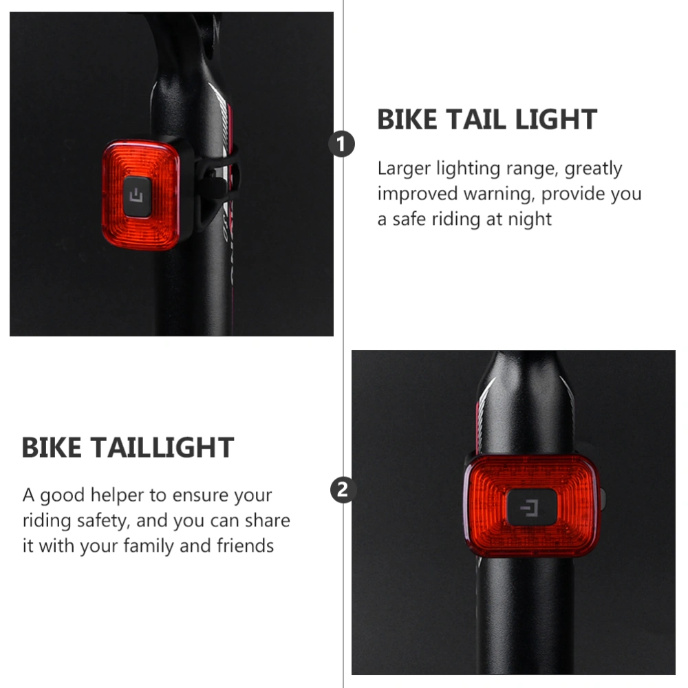 1 Set Premium Bike Taillight Rechargeable Bike Taillight Bike Tail Light