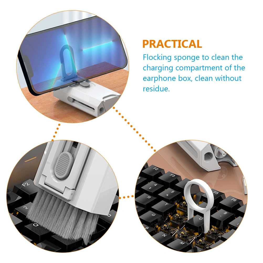 Daily Use Earbud Cleaning Brush Multi-function Earphone Cleaning Kit Phone Screen Brush