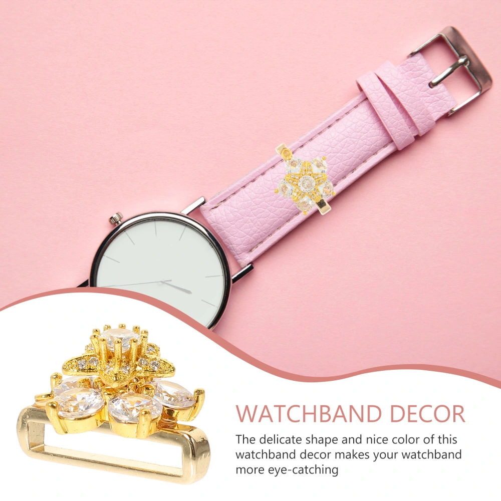 Decorative Watch Decor Wear-resistant Watch Loop Watchband Decor Compatible for Apple Watch