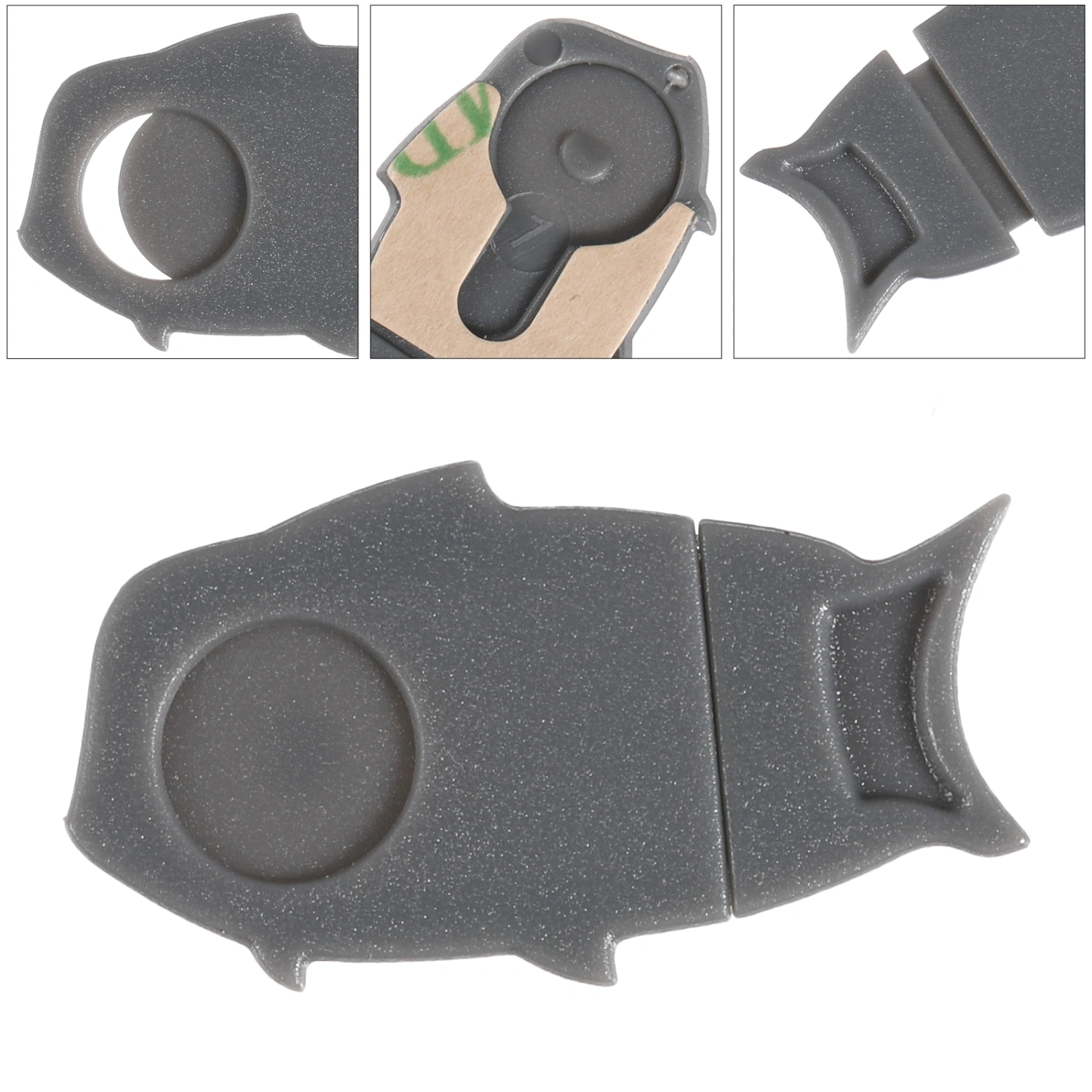 3pcs Camera Cover SlideFish Shaped Privacy Protection Webcam Cover Slide