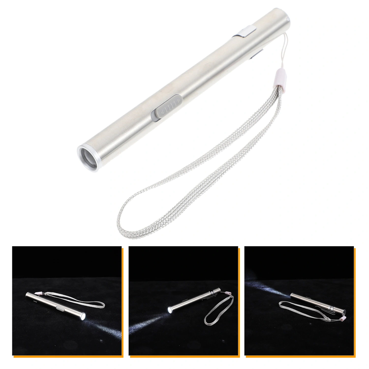 LED Penlight Oral Flashlight Pen Shaped LED Lamp Hospital Inspection Beam