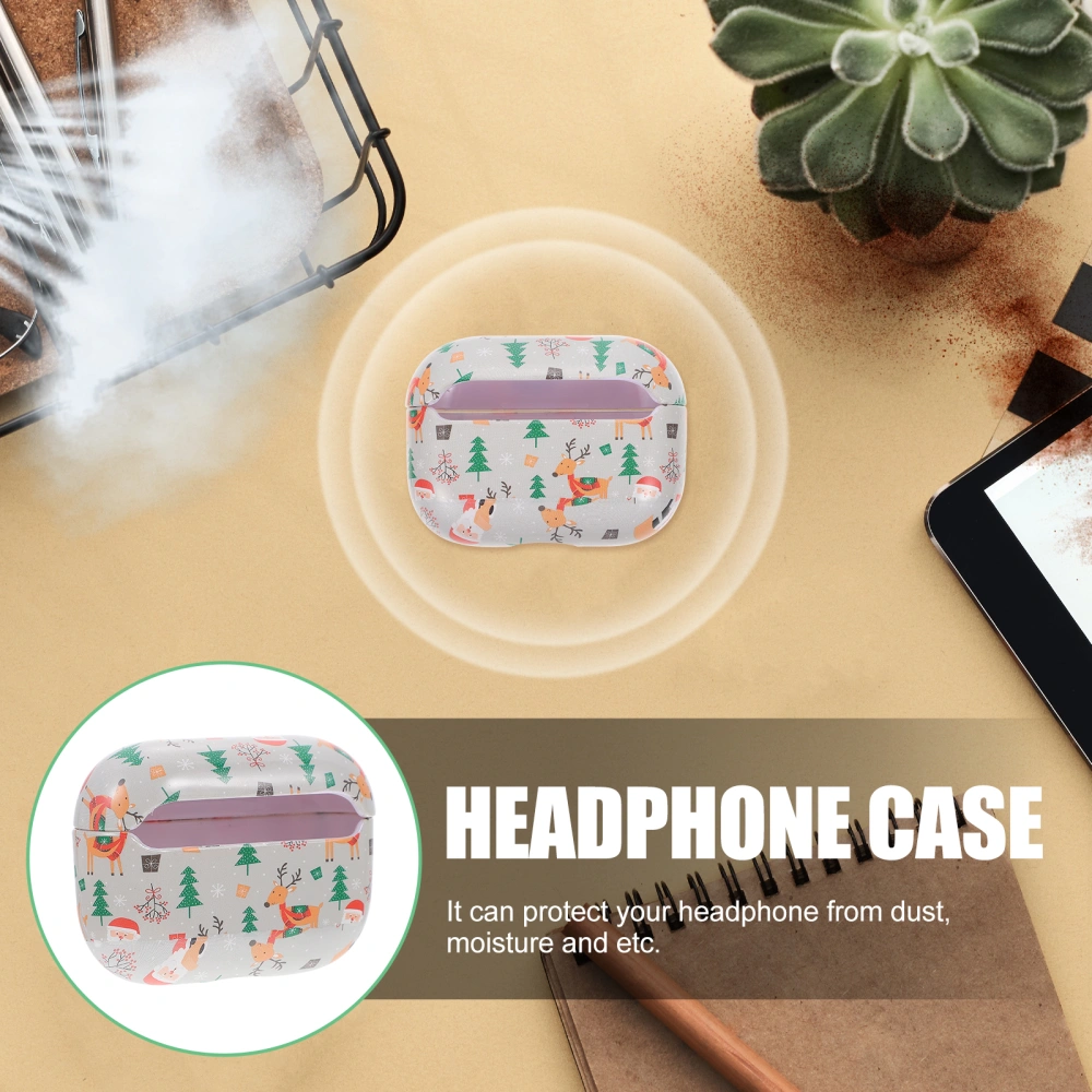 1Pc Christmas Themed Wireless Earphone Case Compatible for AirPods Pro 3