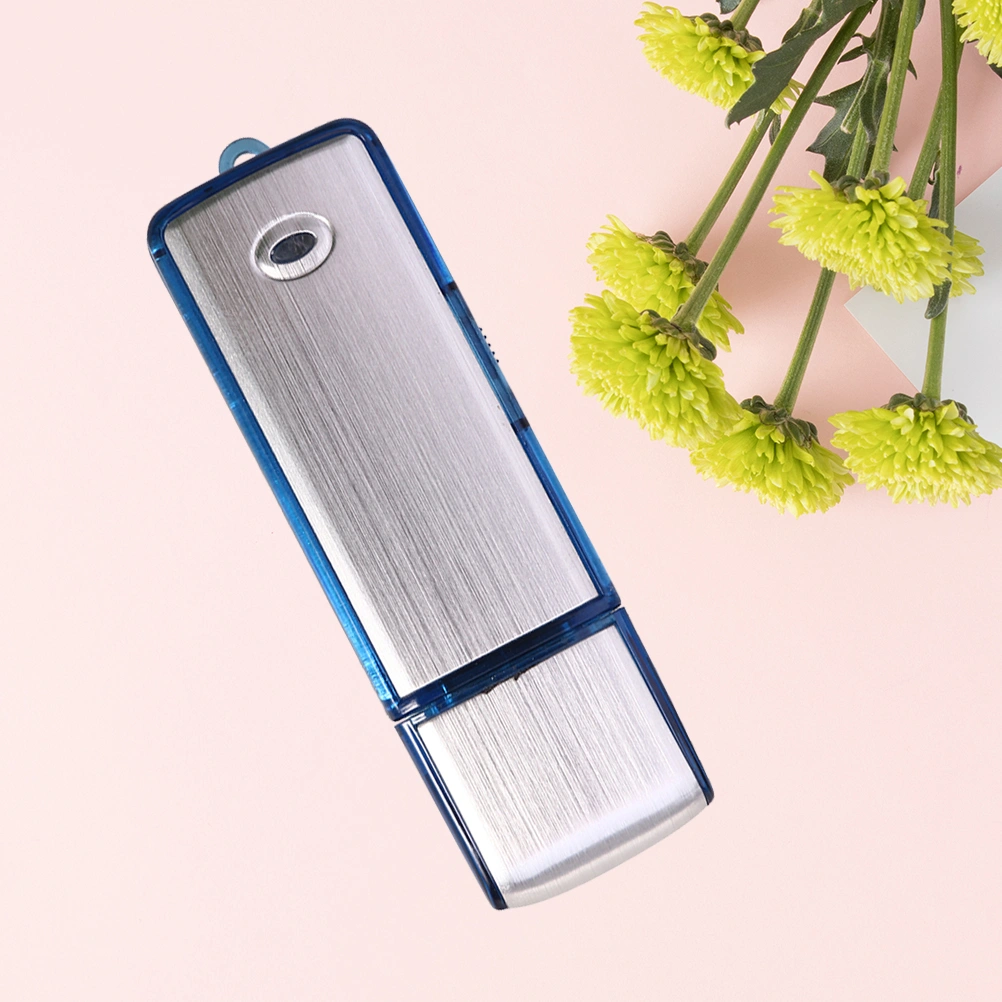 Professional Smart Digital Voice Recorder Portable Hidden Sound Audio Telephone Recording Dictaphone Recorder Recording Pen(Blue/16GB)