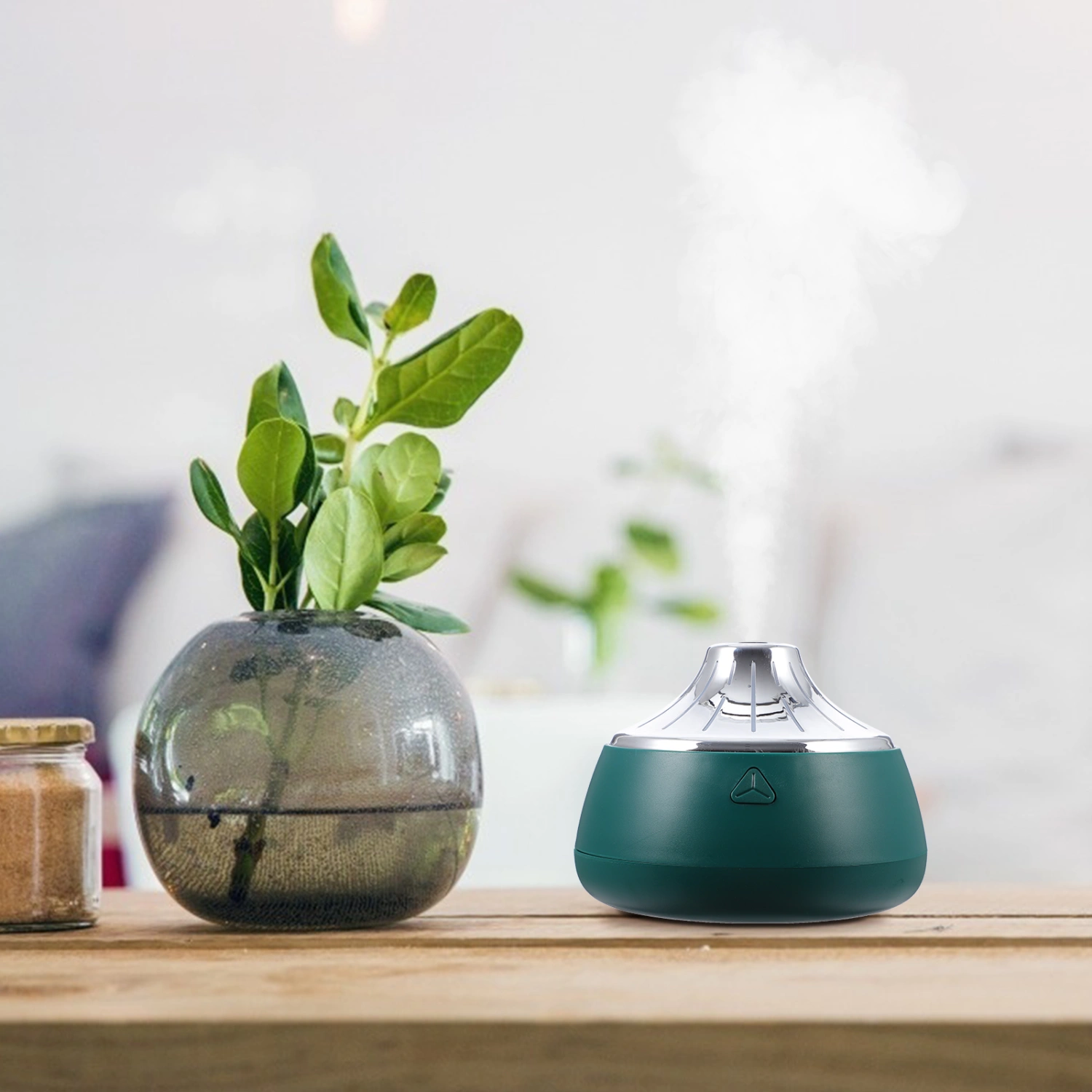 1 Set Mini Air Humidifier Mini Aromatherapy Machine Mini Indoor Humidifier