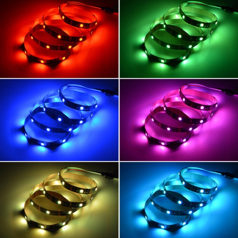 USB 1 Meters 5V LED Strip Light Anti-drop Glue Light Strip with IR