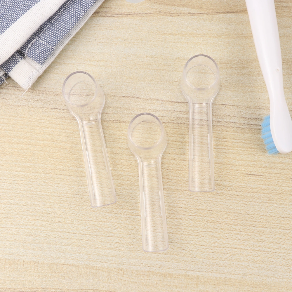 18pcs Electric Toothbrush Head Cover Protective Case Travel Toothbrush Case Dustproof for Travel