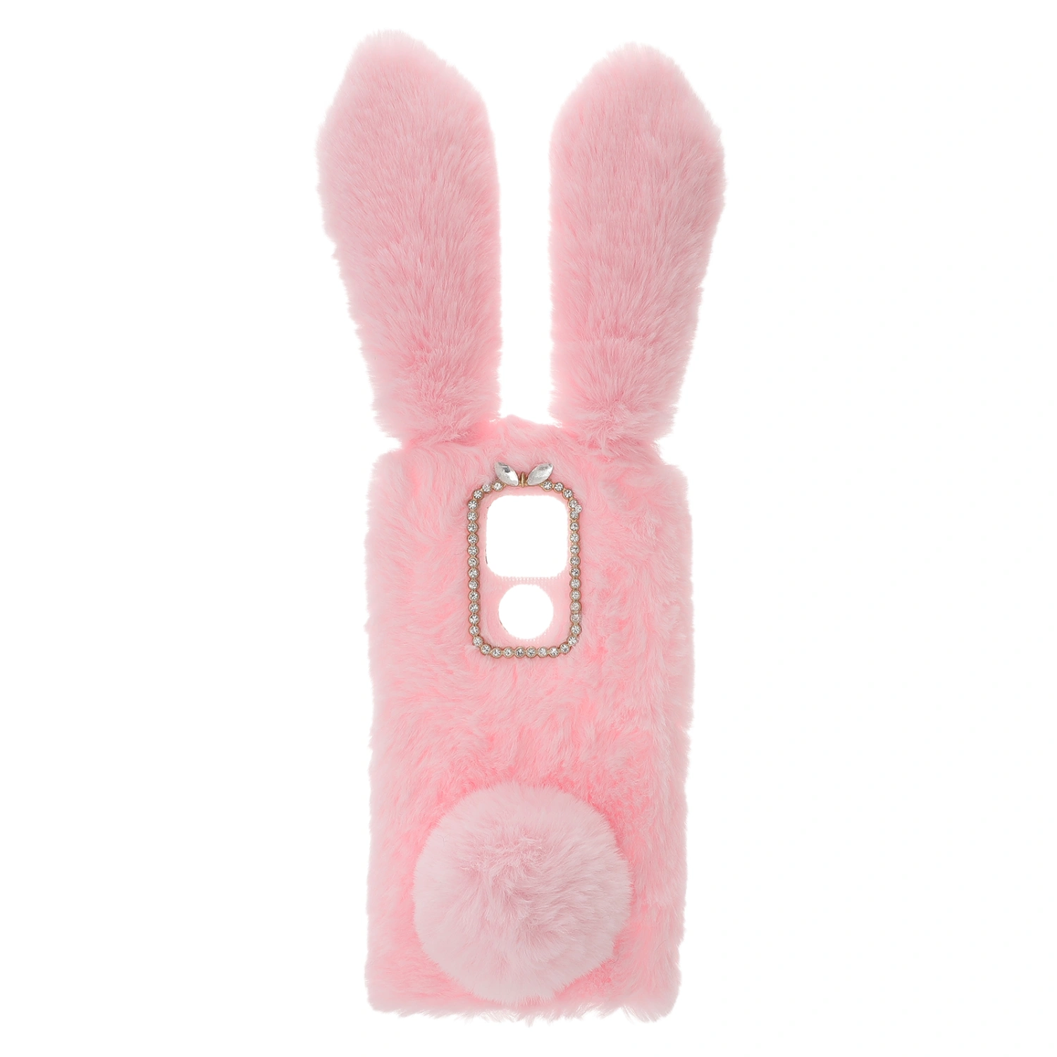 Lovely Bunny Phone Cover Plush Phone Protective Case Compatible for Moto G Play