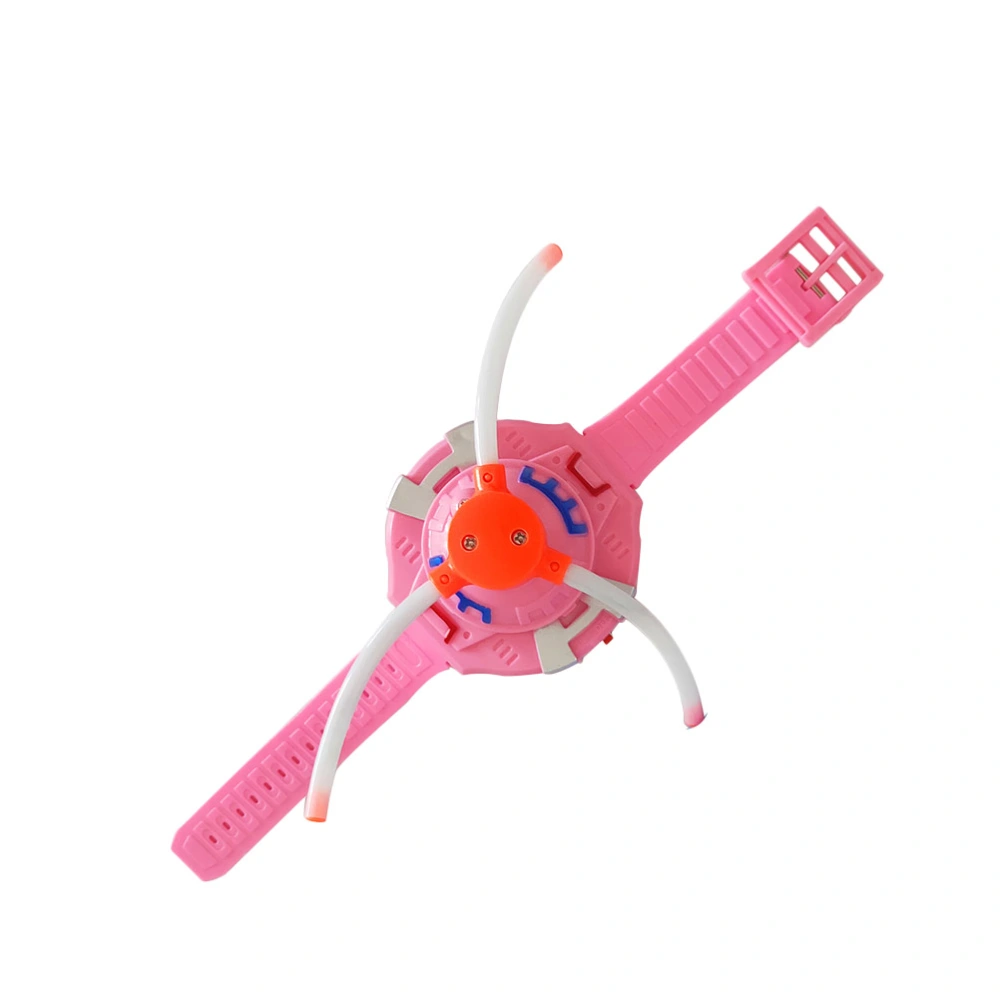 Kids Electric Flash Toy LED Flash Luminous Watch Toy Creative Wrist Watch Windmills Toy Music Windmill Watch Toy for Kids Child Ramdom Color