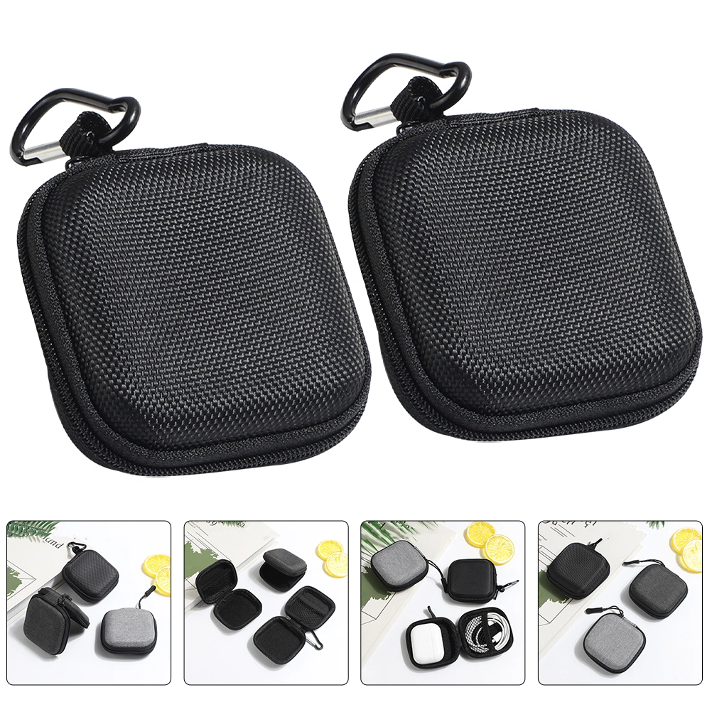 2pcs Electronic Organizer Cable Bag Travel Organizer Bag Electronics Accessories Case