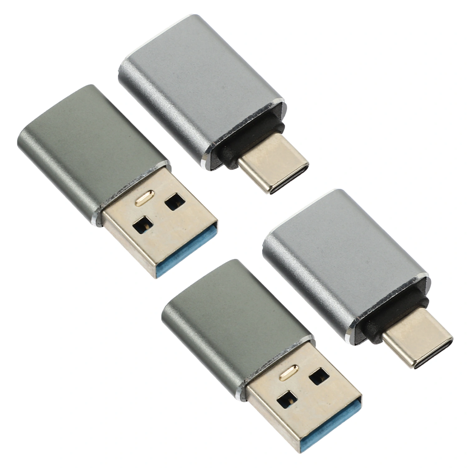 4pcs USB-C to USB Adapter OTG Adapter USB 3.0 to USB Type-C Converter Supply