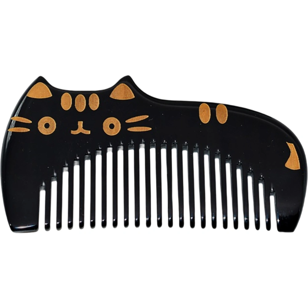 Ox Horn Combs Women Ox Horn Combs Fine Polished Combs Fine Tooth Comb for Hair Caring