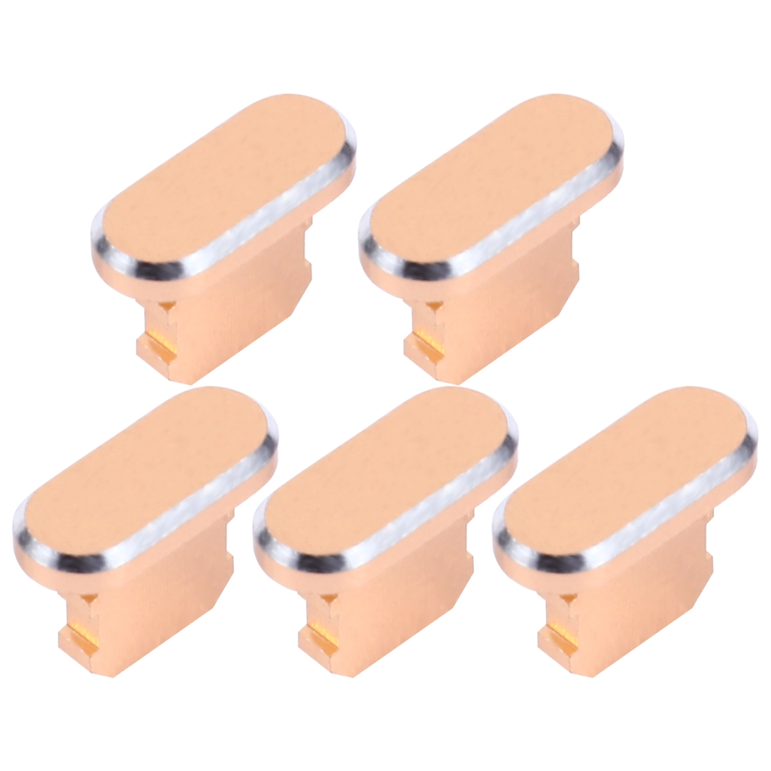 1 Set 5Pcs Charging Port Dust Plugs Stoppers Compatible with iPhone XS Max