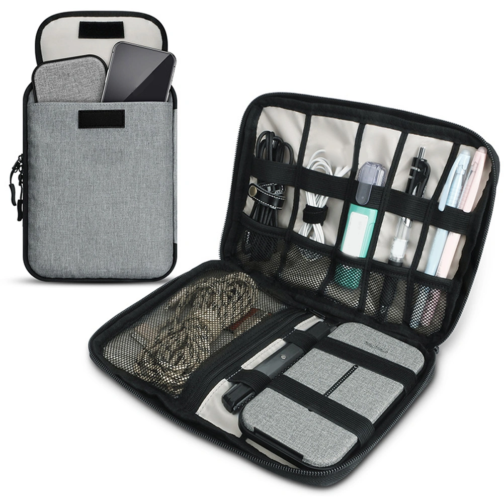 Electronic Organizer Bag Multipurpose Cable Carrying Case Travel Cable Organizer