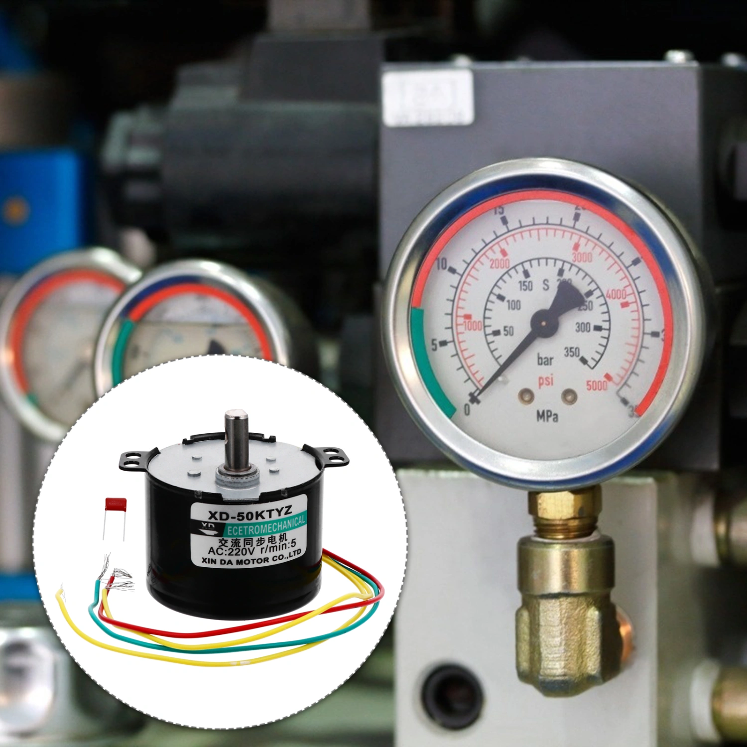 Small Electric Adjustable Low Speeds Permanent Magnet Synchronou Motor Equipment