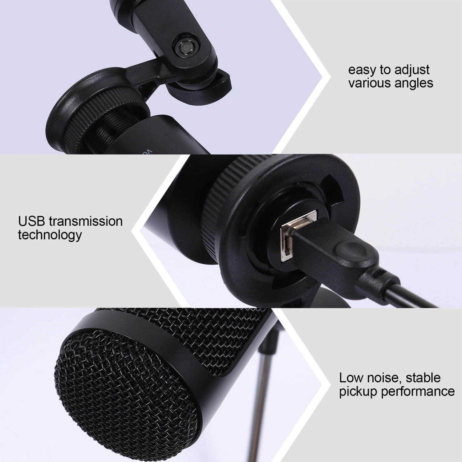 USB Condenser Microphone for Business Conference Recording Streaming Laptop
