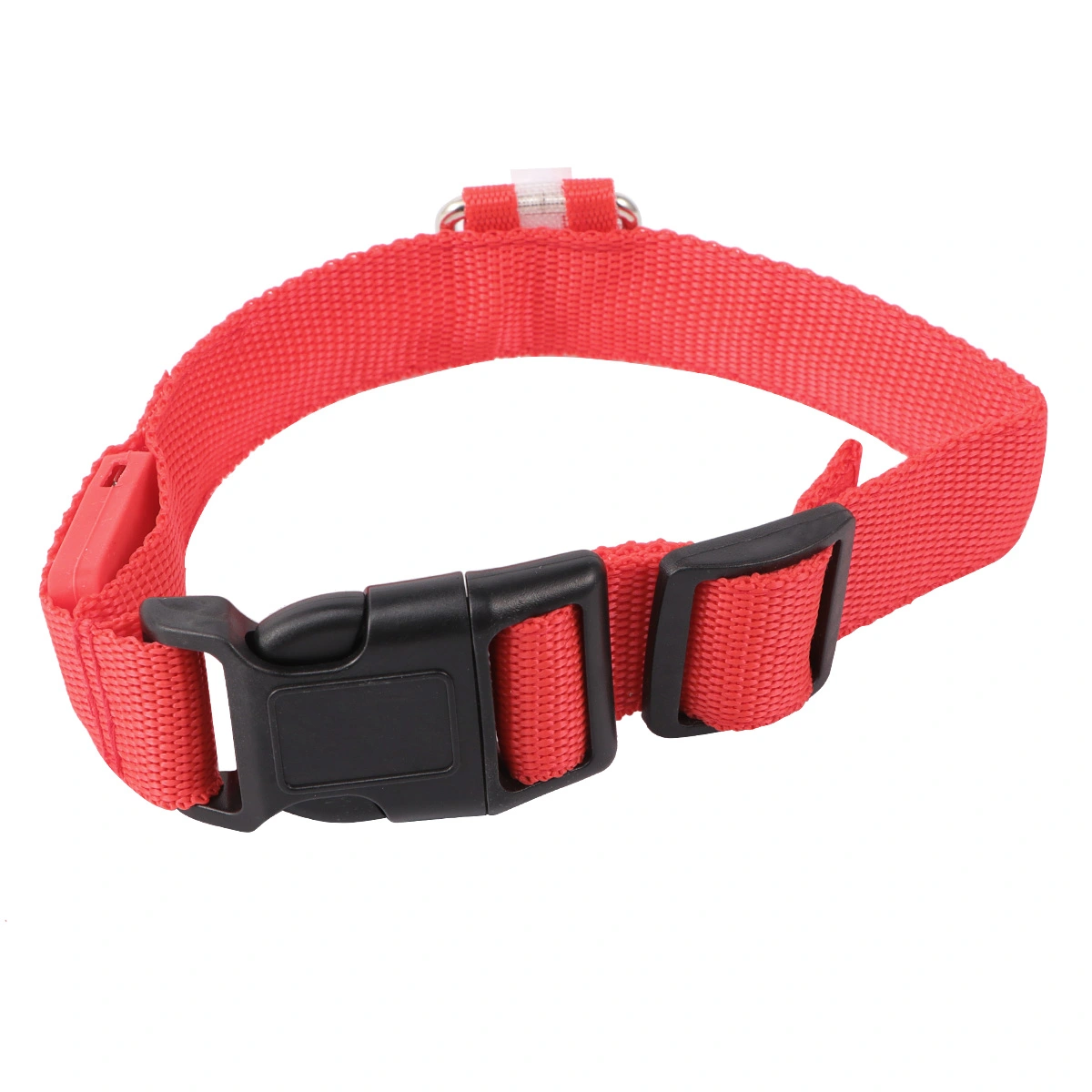 LED Light Pet Ring Luminous Dog Collar Pet Cat Collar Personalized Collars (Red, Charging Style, S)