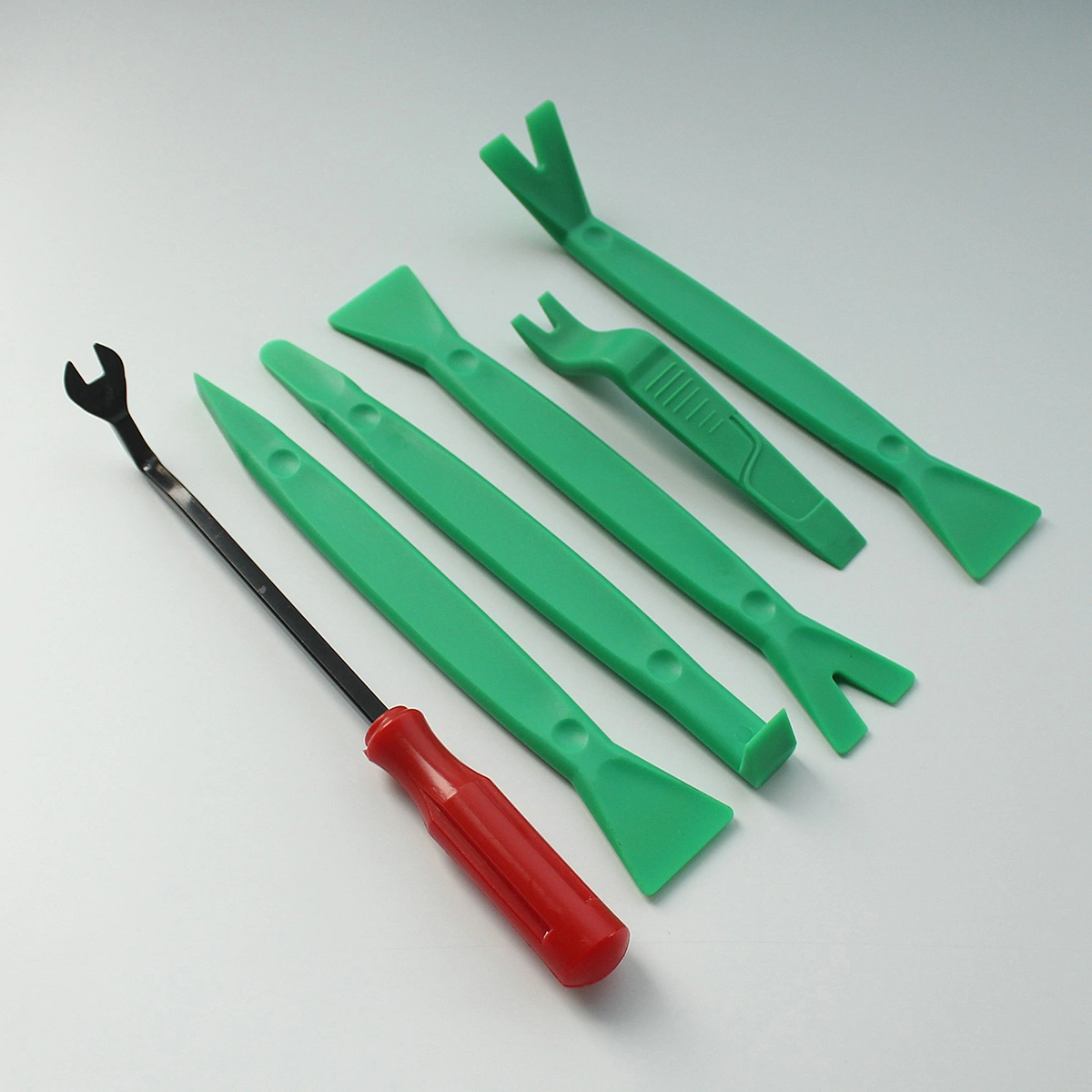 6 in 1 Car CD Speaker Door Trim Tool Kit Car Nail Puller Spudger Modification Repair Removal Tool