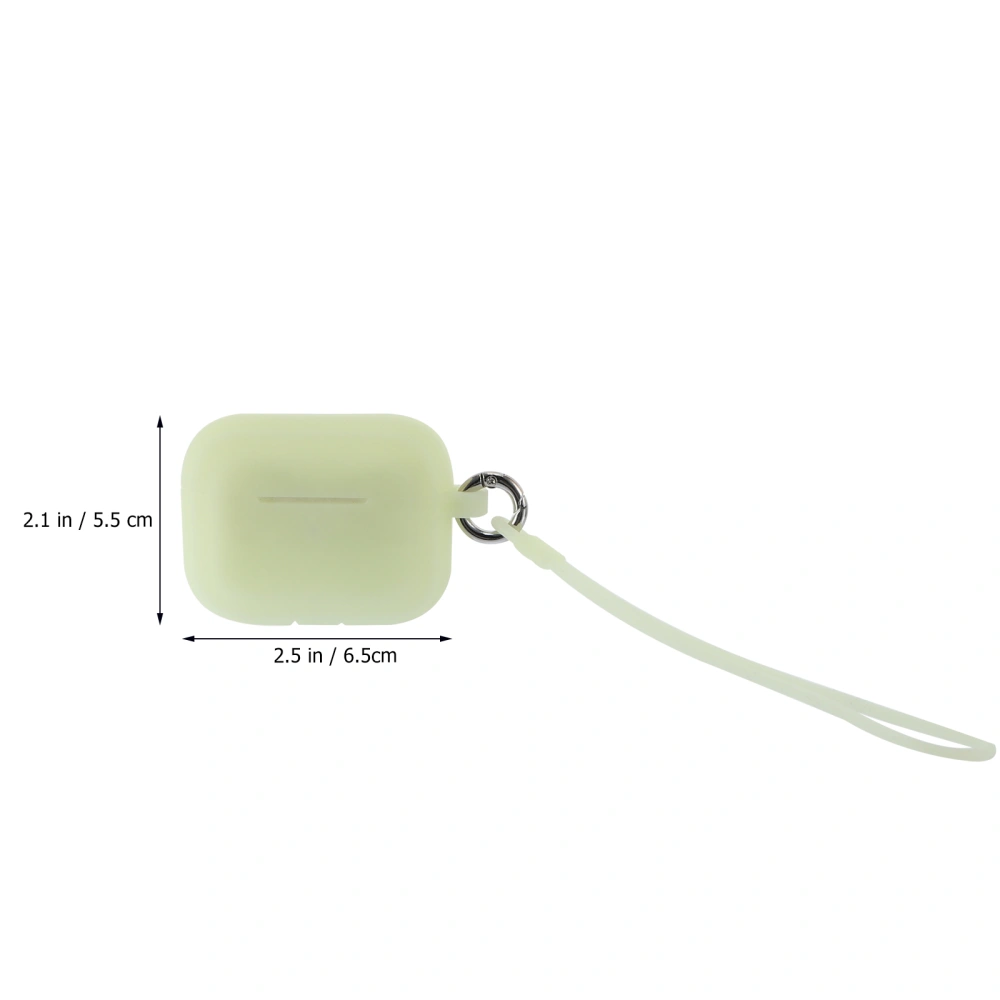 1 Pc Earphone Bag Portable Earphone Storage Cover Compatible for Airpods (Green)