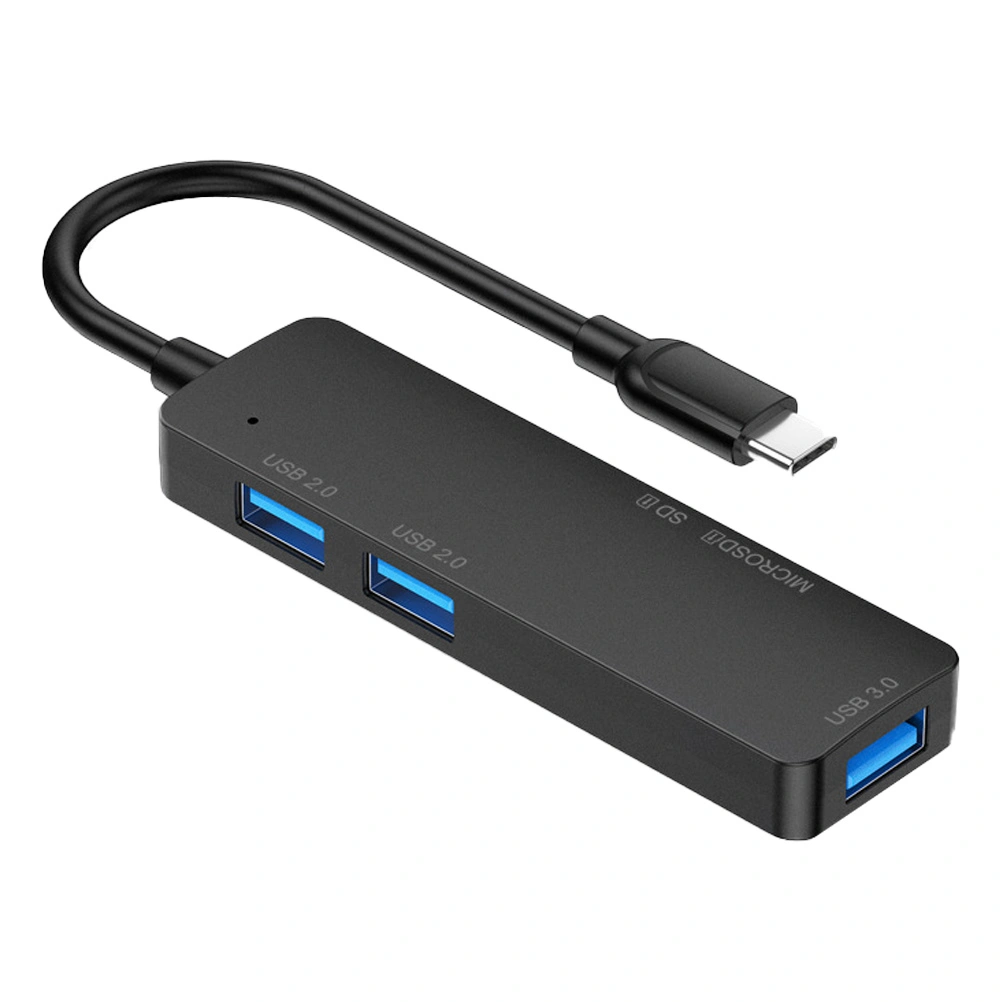 1pc USB Hub SD TF Reader Port Hub USB-C Transfer Device USB Data Hub