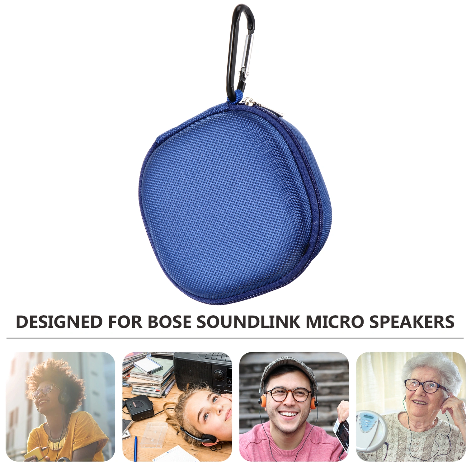 1pc Speaker Carrying Case Protective Case Compatible for Soundlink Micro