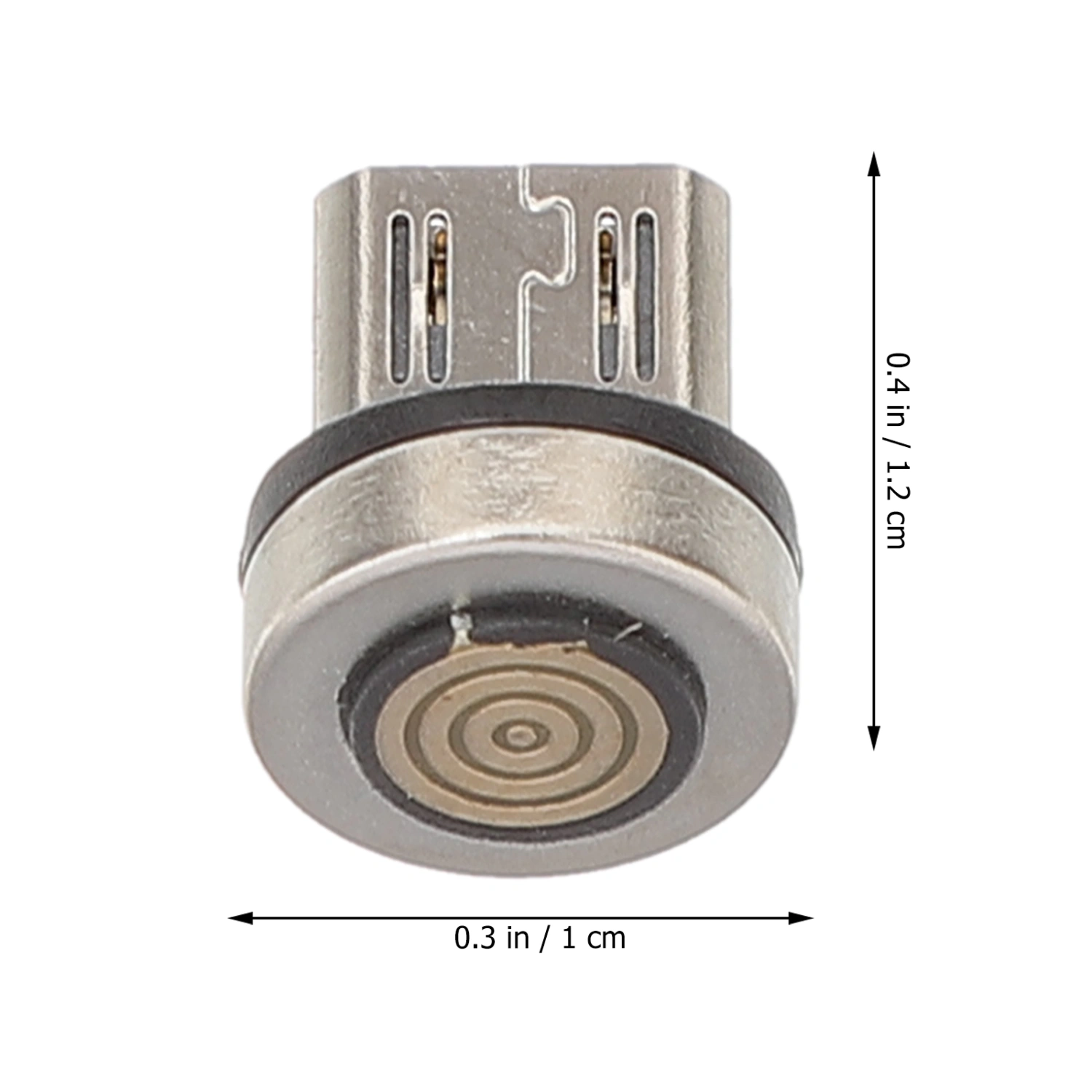 4pcs Micro USB Magnetic Adapter Rotatable Magnetic USB Cable Adapter Tip