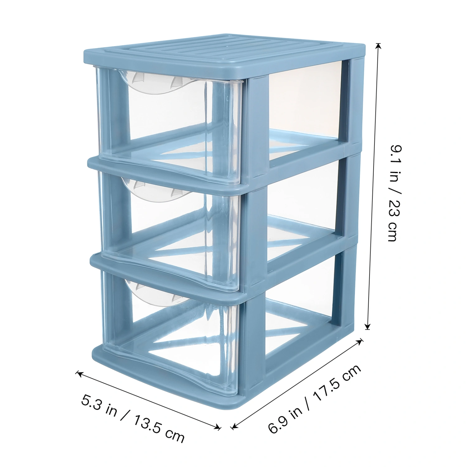 Drawer Storage Organizer 3-Layer Drawer Type Closet StorageOrganizer Stationery Jewelry and Cosmetic Organizer
