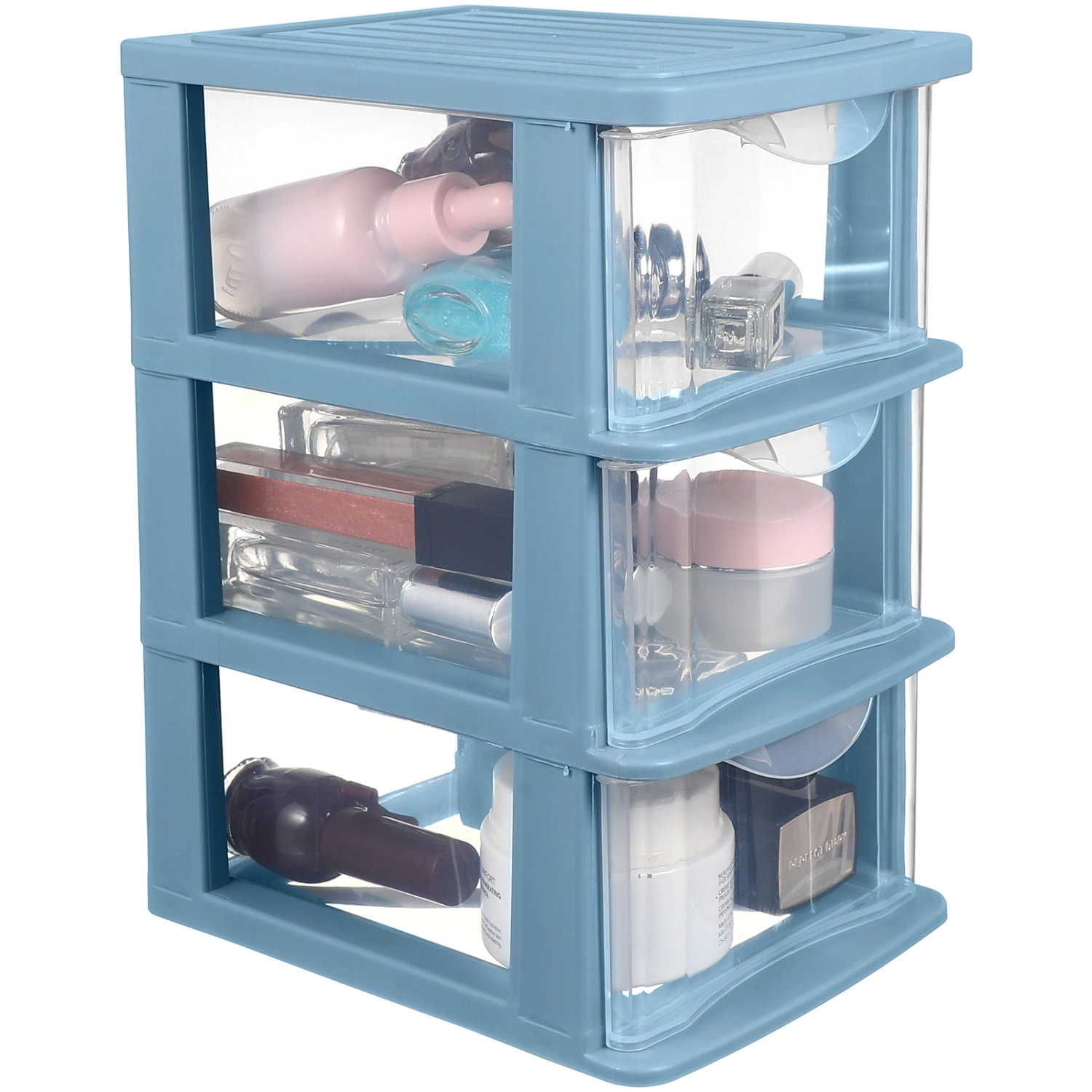 Drawer Storage Organizer 3-Layer Drawer Type Closet StorageOrganizer Stationery Jewelry and Cosmetic Organizer