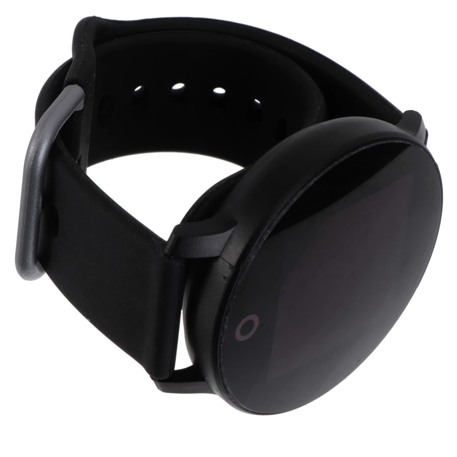 1PC Monitor Fitness Bracelet Anti-lost Waterproof Smart Sports Watch (Black and Buckle for Grey Plastic)