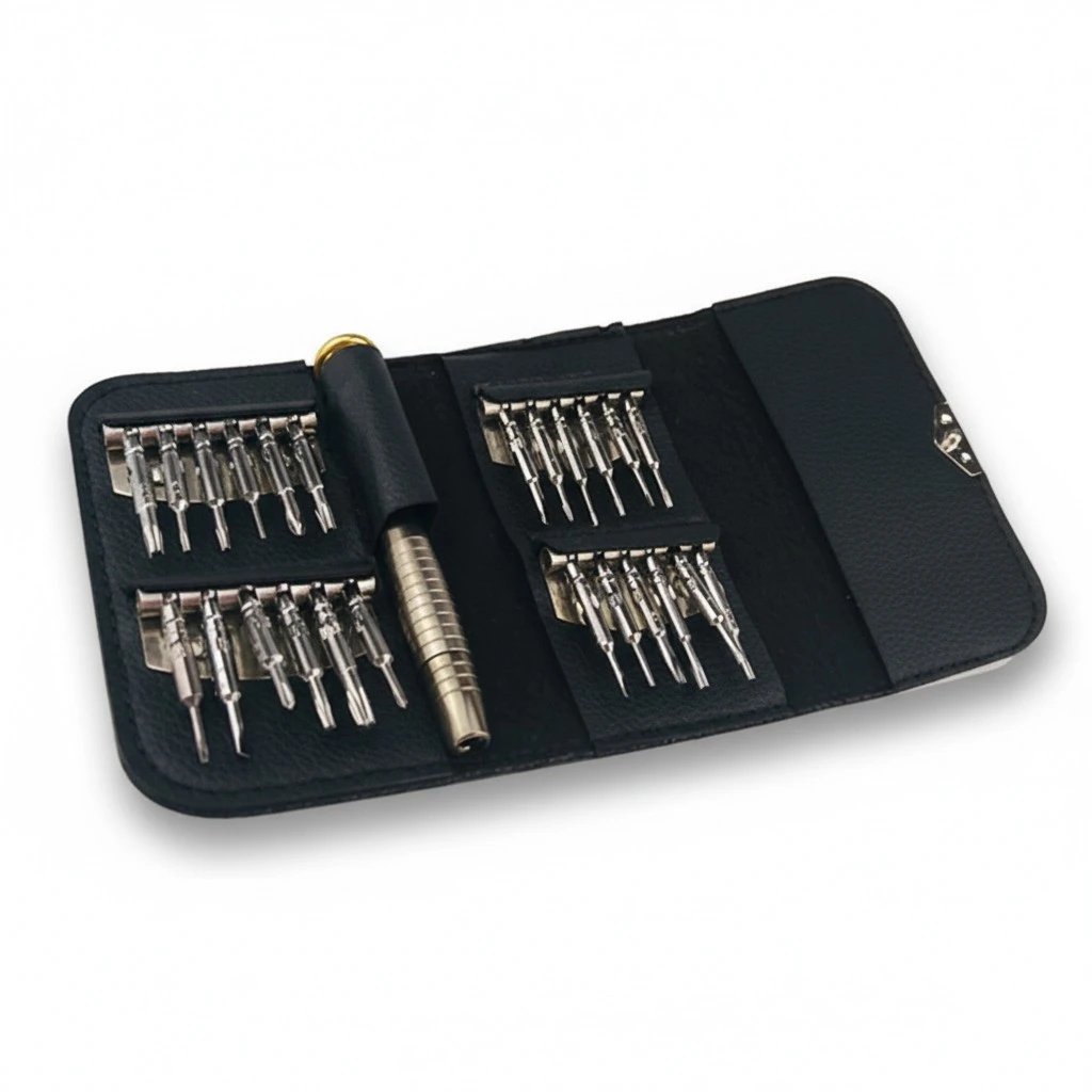 25 In 1 Multifunctional Screwdrivers Repair Tool Kit Set for Eyeglasses Laptop Smartphone Watch Tablet