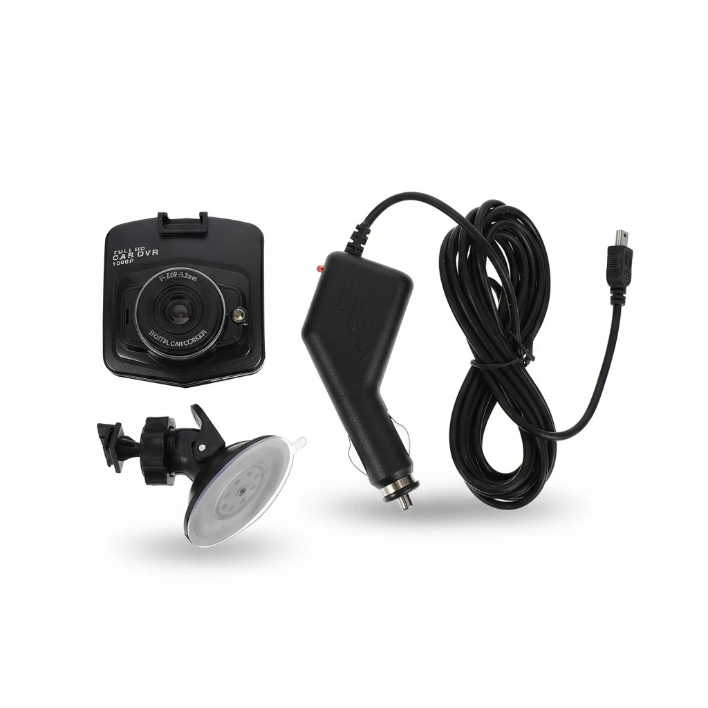 2.2 Inches 1080P Camera Car Dash Cam Night Vision Wide Angle Loop Recording Parking Monitor Car Recorder (Black)