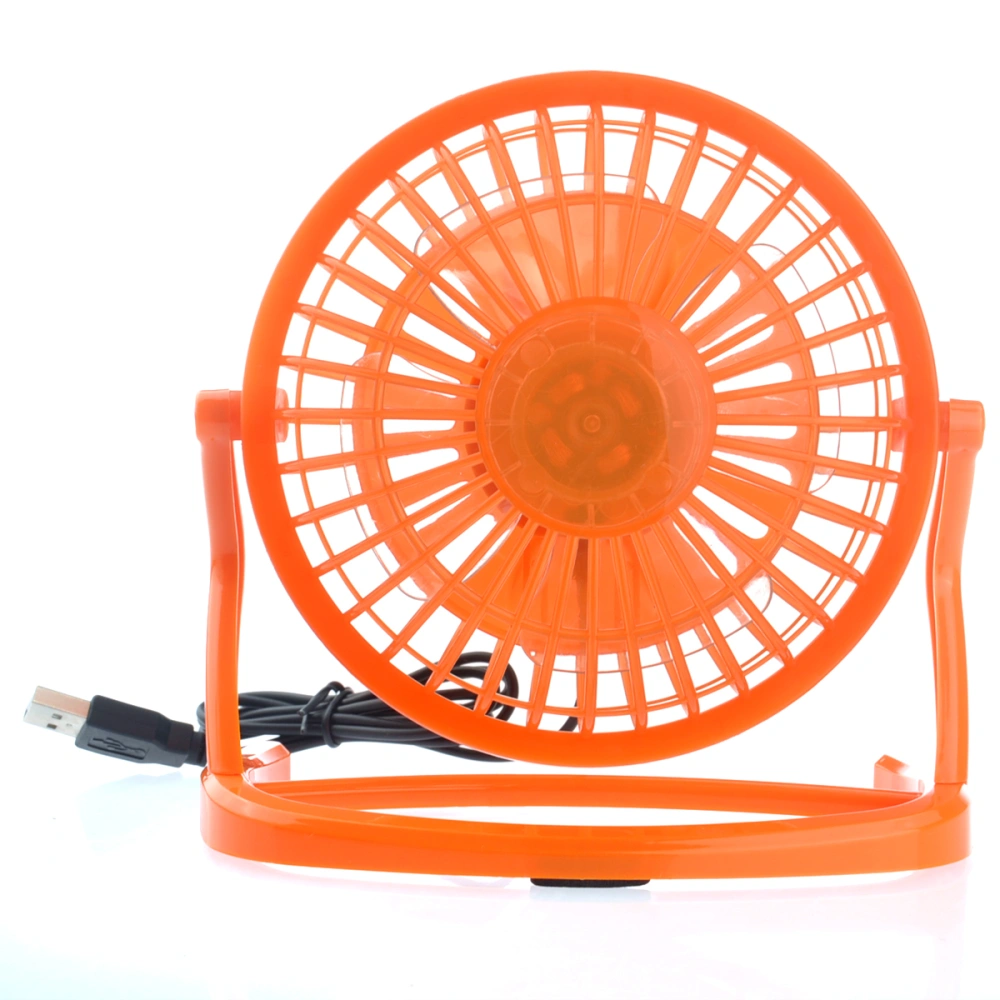 Fashionable Mini usb port fan (Orange)