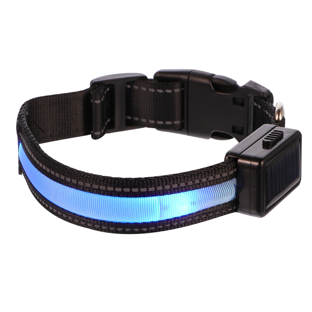 1 Set Light Up Dog Collar Glowing Pet Dog Collar LED Dog Flashing Collar