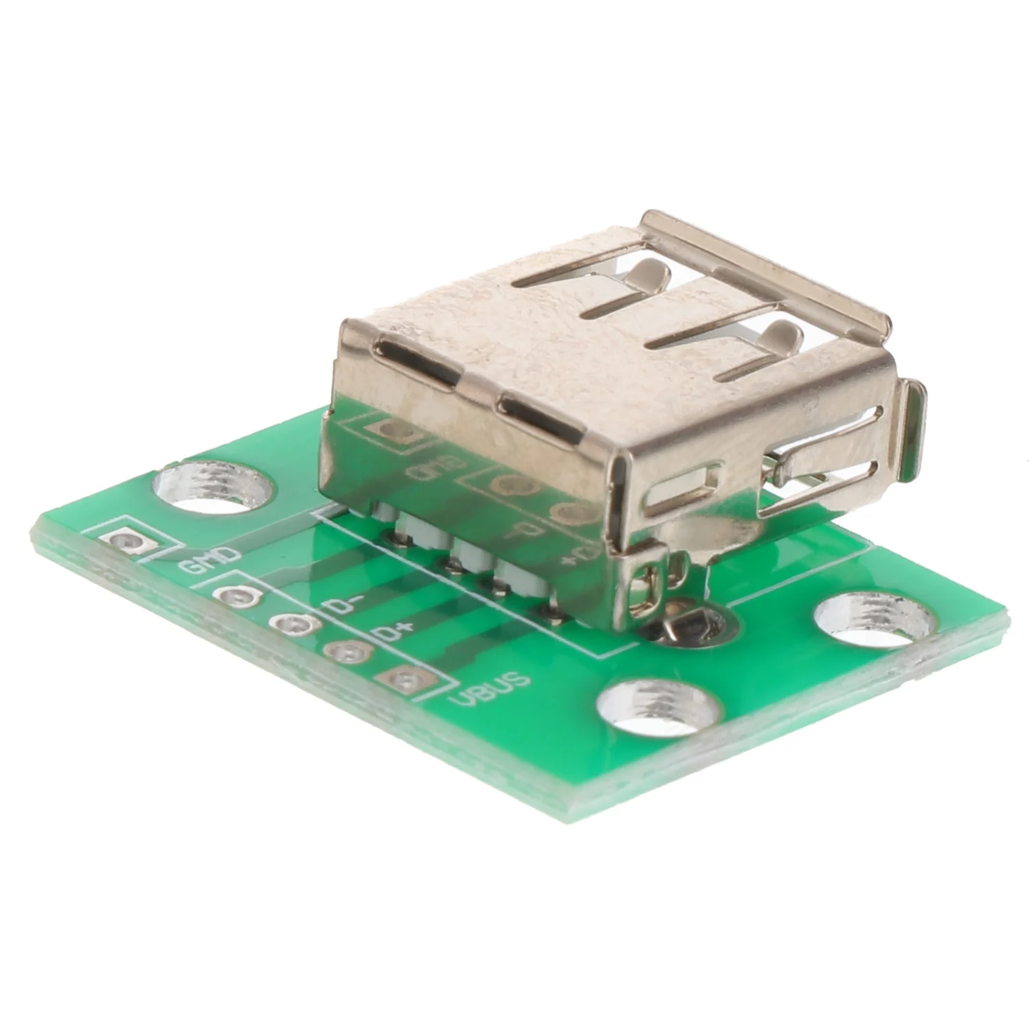5V USB A Female Board Power 2.54mm Header