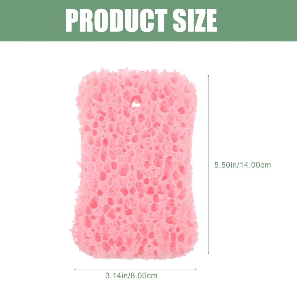 3Pcs Thicken Bathing Sponge Massaging Shower Ball Deep Scrubbing Sponge