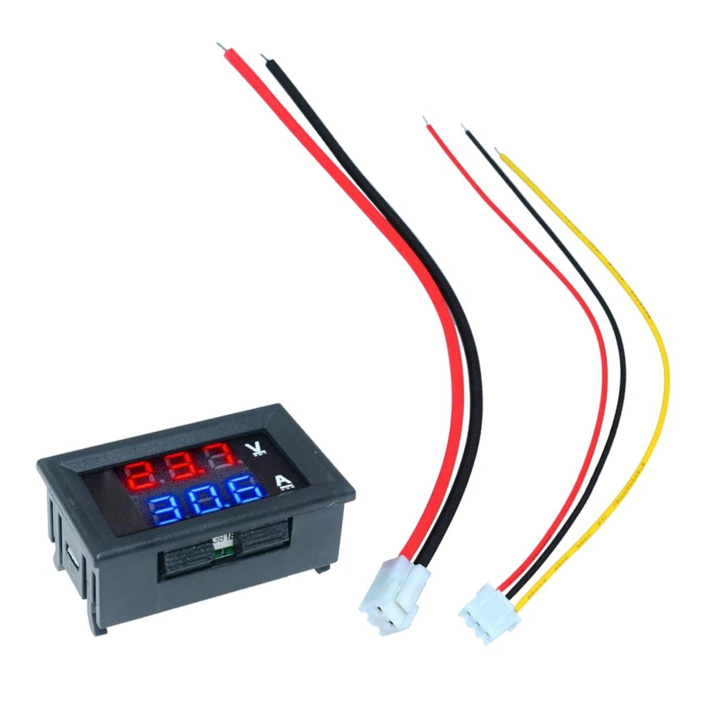 1 Pc 10A Voltmeter Ammeter Voltage Current Tester Monitor Panel Gauge for Car