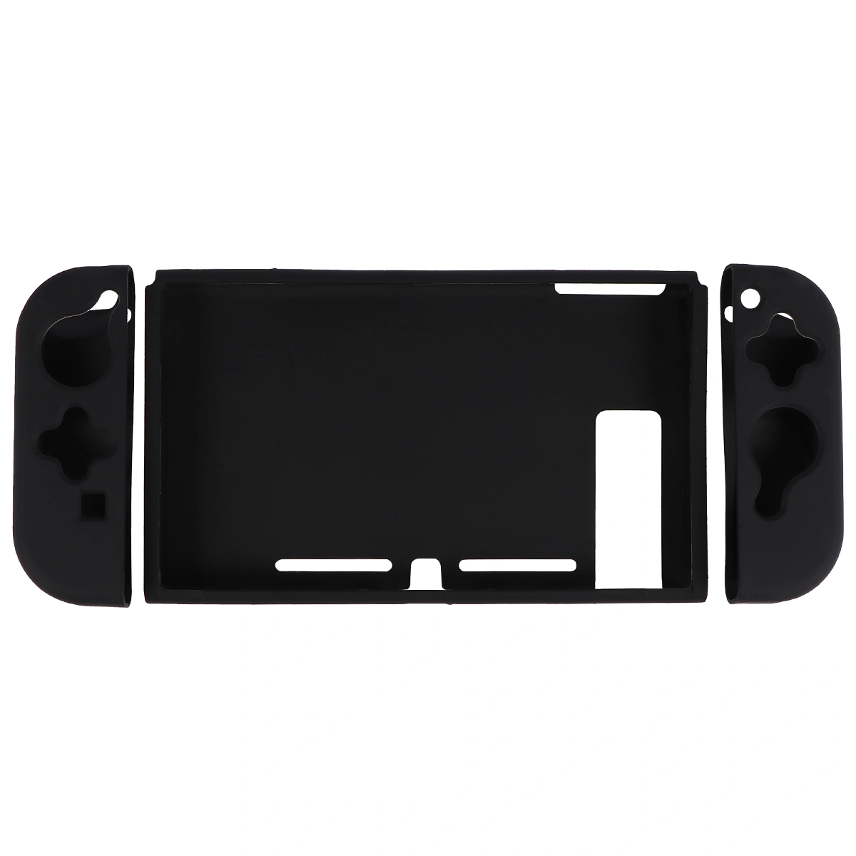 Durable TPU Protective Shell Shockproof Wear-resistant Host Case Compatible for Switch (Black)