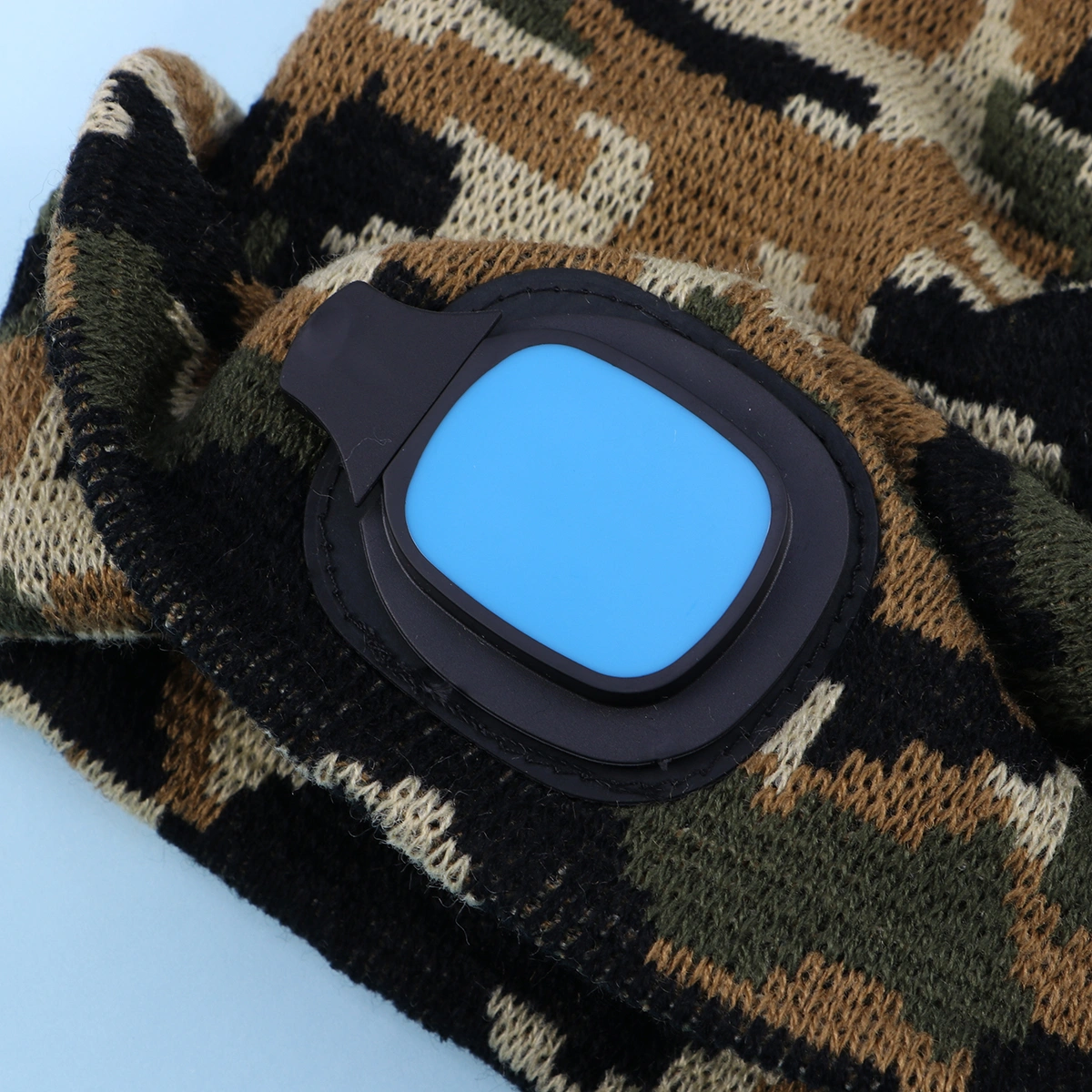 Knitted Beanie LED Hat for Men Women Fitness Outdoor Sports Running Skiing Hiking (Camouflage)