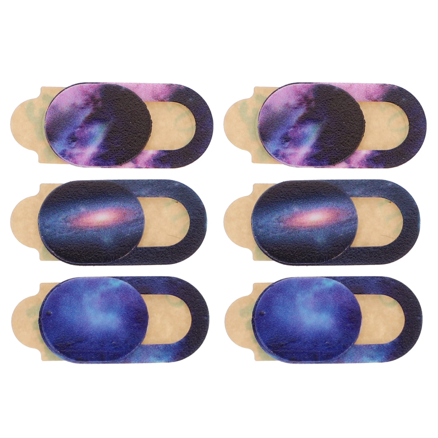 6Pcs Practical Dust-Proof Webcam Lens Protective Caps Camera Cover Caps Hoods