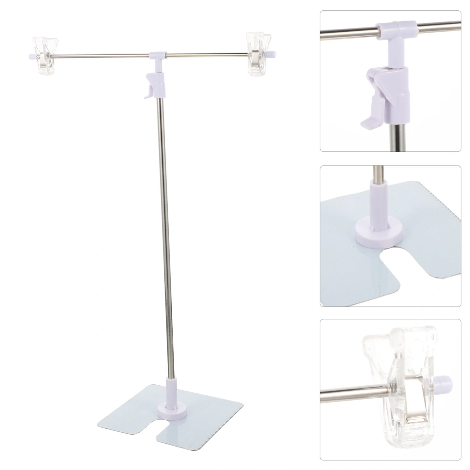 T-shape Photography Photo Backdrop Stand Adjustable Mini Background Frame