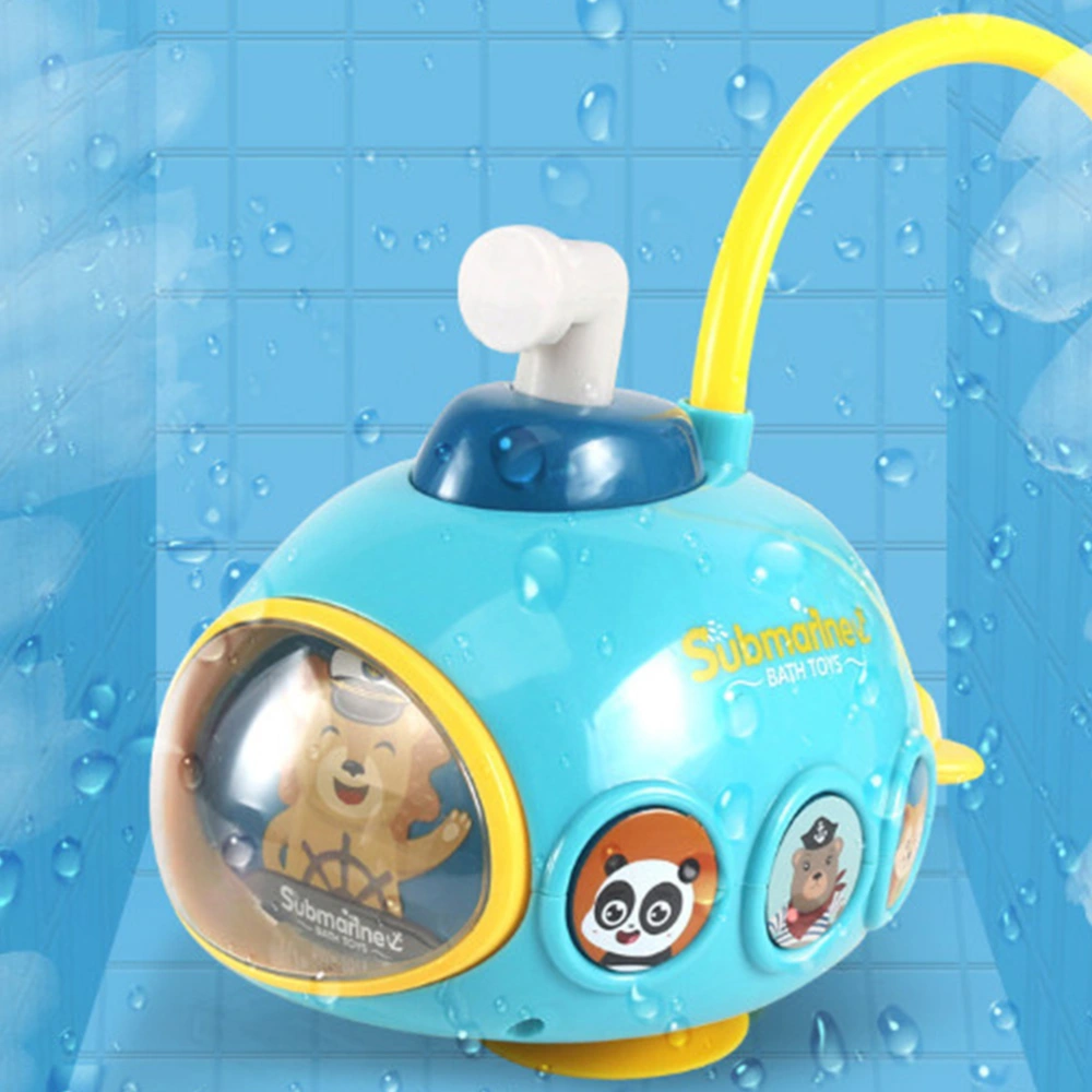 Children Bath Toy Children Electric Sprinkler Plaything Animals Pattern Submarine Model