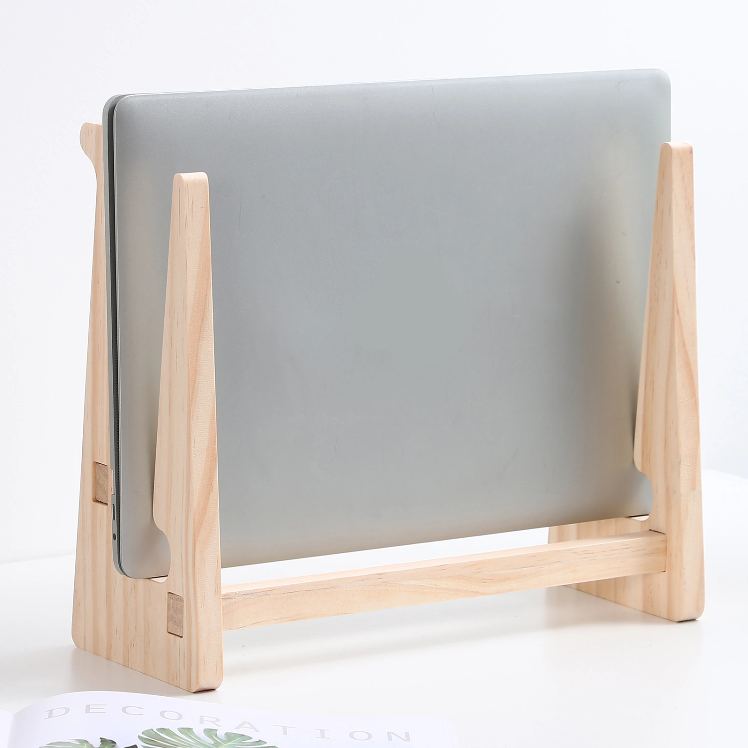 Laptop Stand Tablet Holder Wood Laptop Holder Laptop Storage Rack Stand Bracket