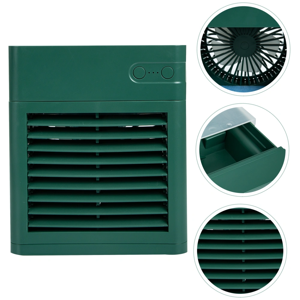 1 Set Cooling Fan Mini Air Conditioner Portable USB Fan Desktop Air Cooler